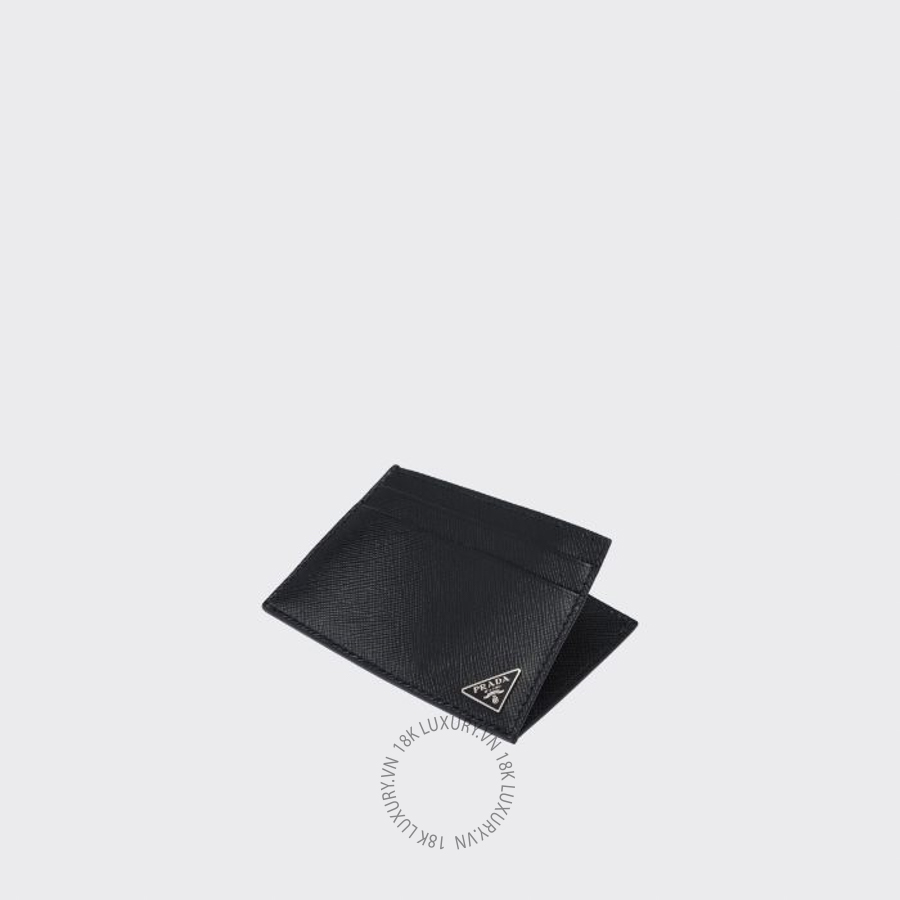 Ví đựng thẻ Prada Saffiano Leather Card Holder 2MC047_QHH_F0002 NVPR038