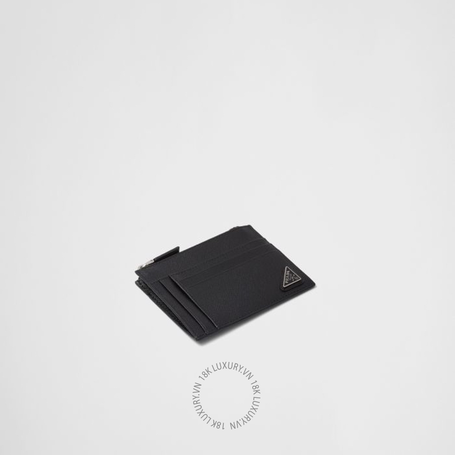 Ví đựng thẻ Prada Saffiano leather card holder 2MC067_QHH_F0002 NVPR039