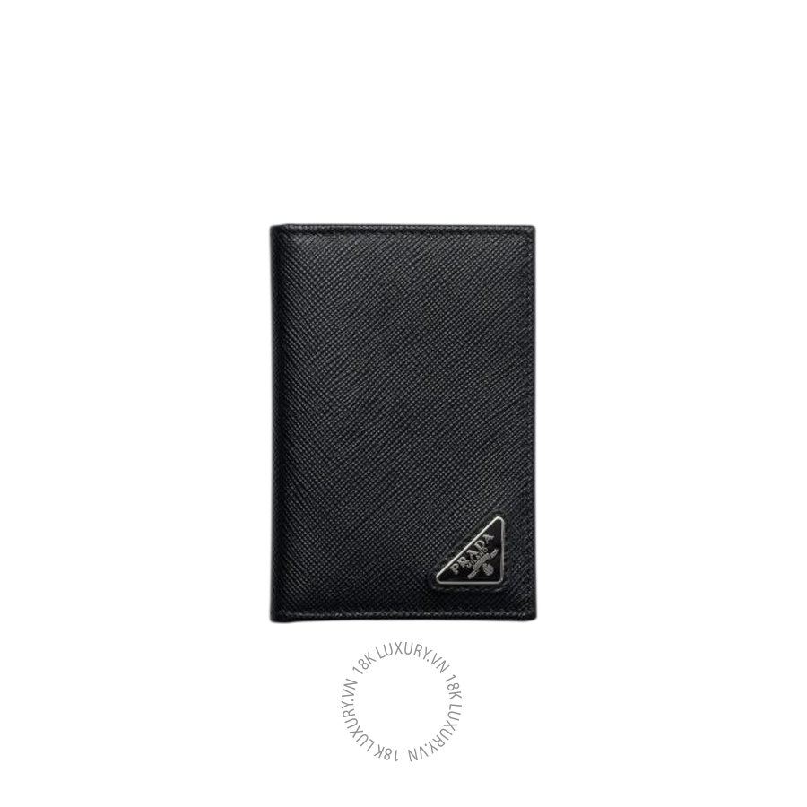 Ví đựng thẻ Prada Saffiano Leather Card Holder 2MC101_QHH_F0002 NVPR058