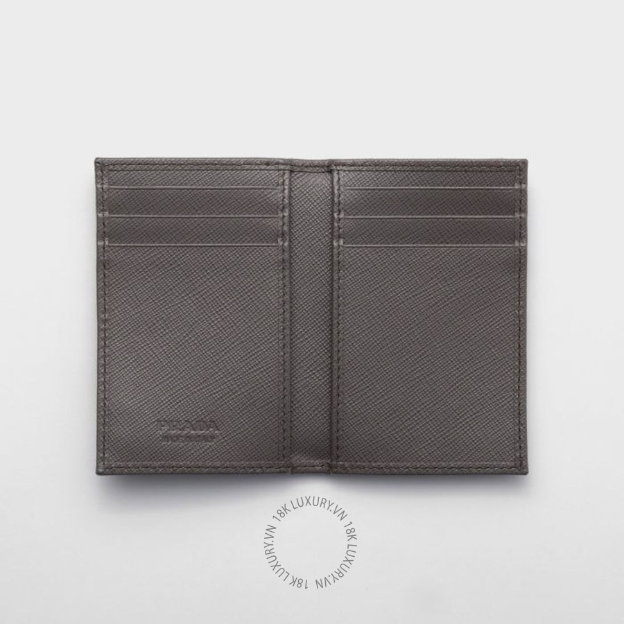 Ví đựng thẻ Prada Saffiano Leather Card Holder 2MC101_QHH_F0170 NVPR055