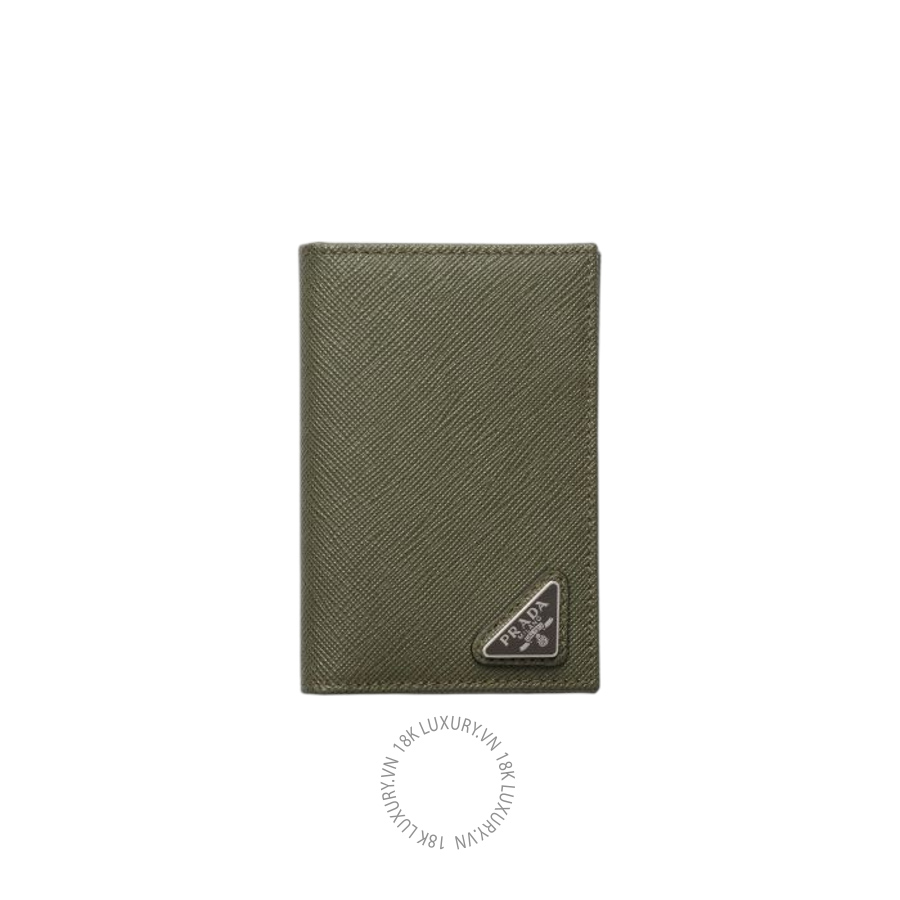 Ví đựng thẻ Prada Saffiano Leather Card Holder 2MC101_QHH_F0466 NVPR059