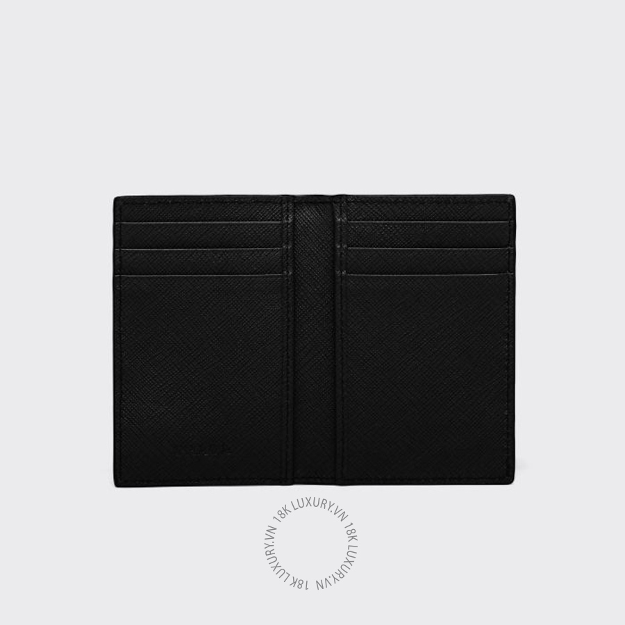 Ví đựng thẻ Prada Saffiano Leather Card Holder 2MC101_QME_F0002 NVPR097