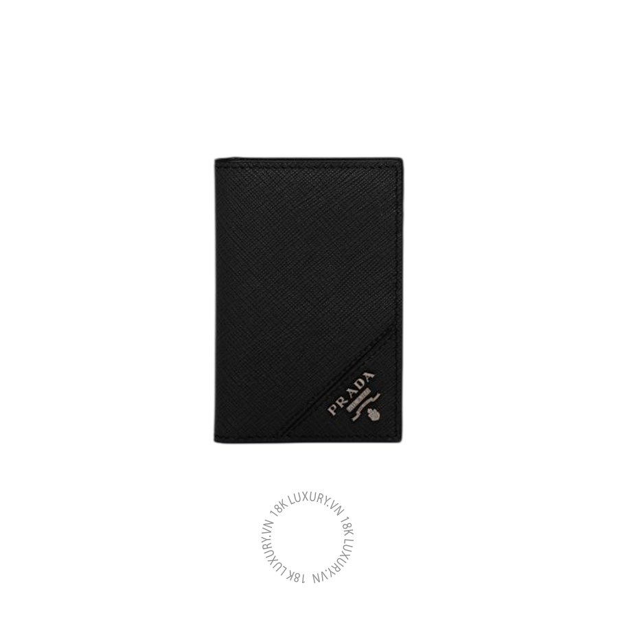 Ví đựng thẻ Prada Saffiano Leather Card Holder 2MC101_QME_F0002 NVPR097