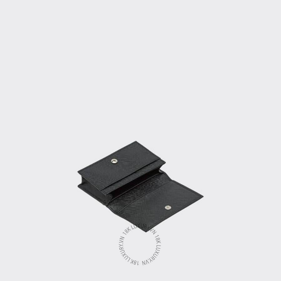 Ví đựng thẻ Prada Saffiano Leather Card Holder 2MC122_QHH_F0002 NVPR037