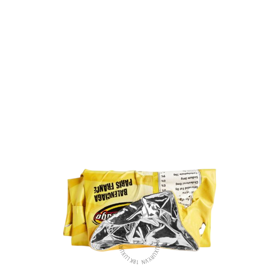 Ví Ngắn Balenciaga Chips Wallet in Yellow 8290012ABP37415 BCA431