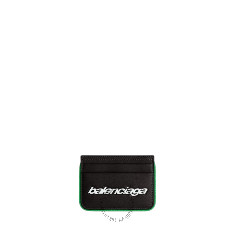 Ví Ngắn Balenciaga Men's Biker Card Holder in Black 8670482ACF21038 BCA380