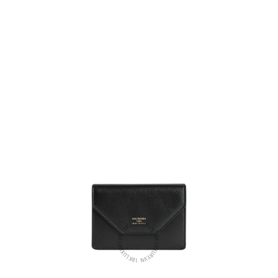 Ví Ngắn Balenciaga Women's Envelope Mini Wallet in Black 7367302AABY1061 BCA287