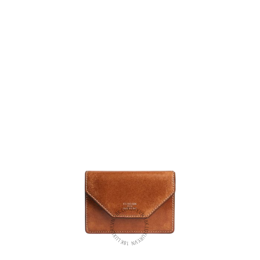Ví Ngắn Balenciaga Women's Envelope Mini Wallet in Tan Cowboy 7367302ACNO2753 BCA269