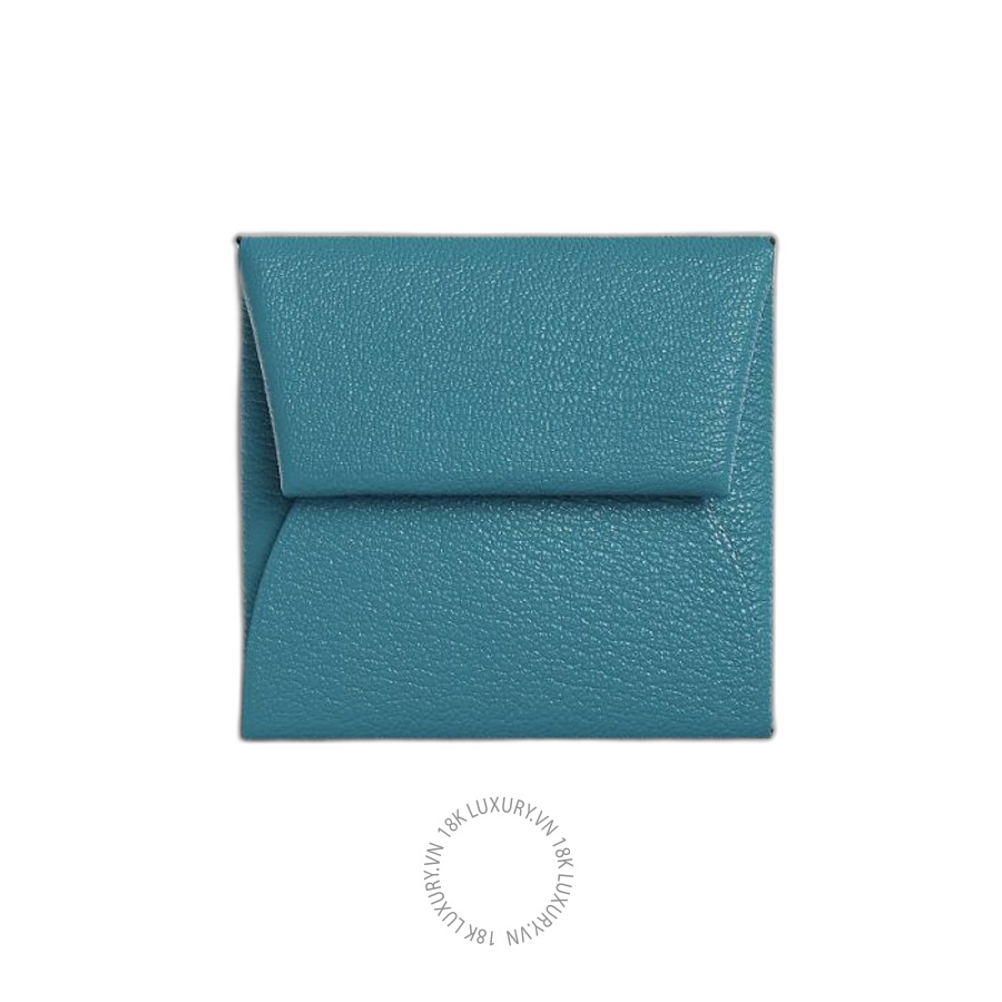 Ví Ngắn Hermes Bastia change purse New Bleu Jean H039759CKD2 MHM127