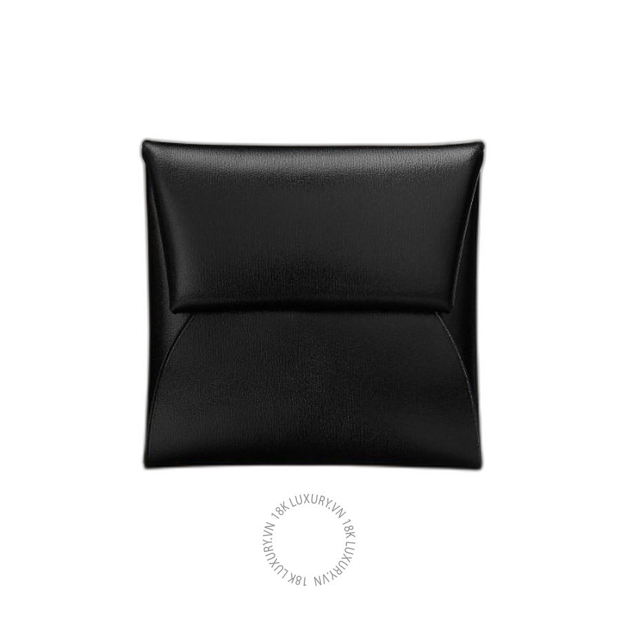 Ví Ngắn Hermes Bastia change purse Noir H078405CK89 MHM140