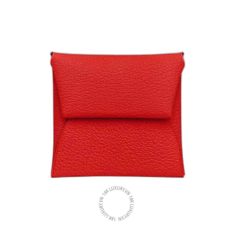 Ví Ngắn Hermes Bastia change purse Rouge De Cœur H039759CKS3 MHM128