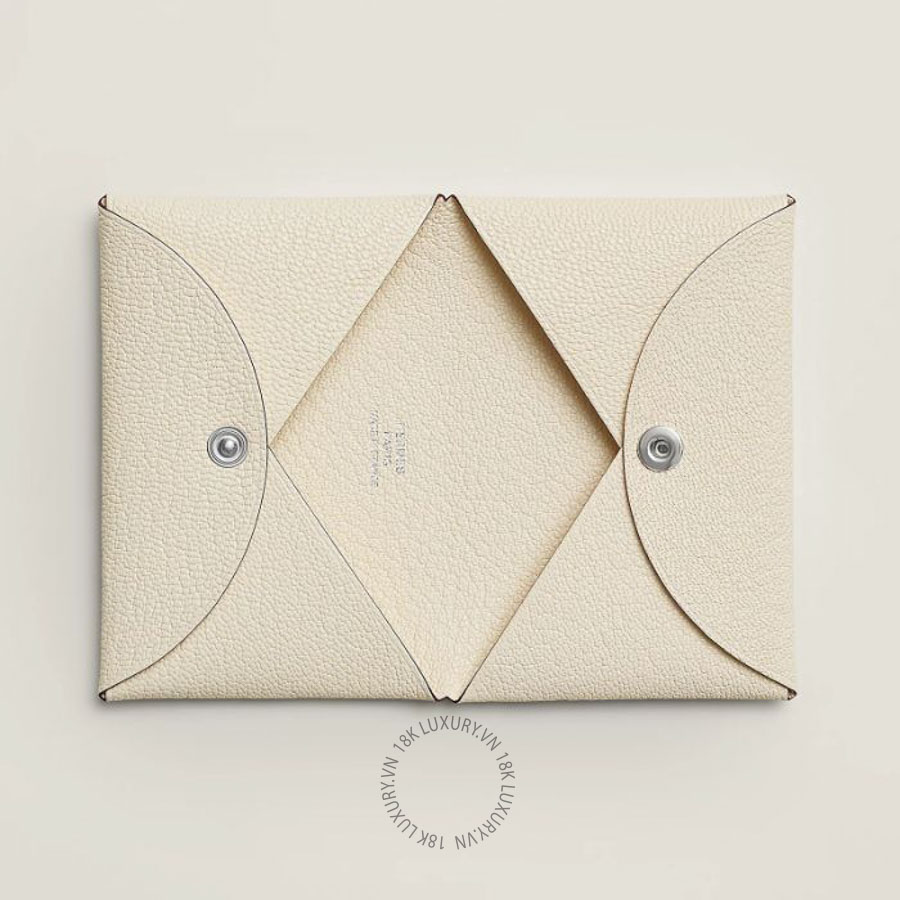 Ví Ngắn Hermes Calvi card holder Nata H044166CKI2 MHM154