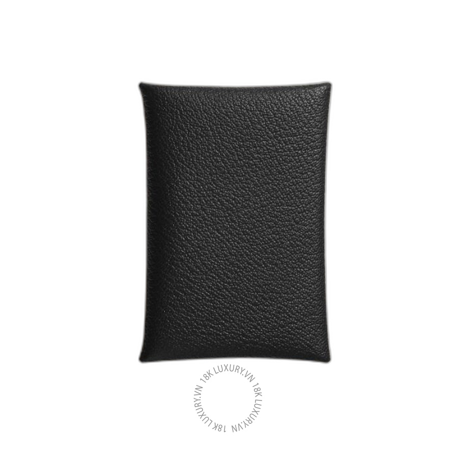 Ví Ngắn Hermes Calvi card holder Noir H044166CK89 MHM152