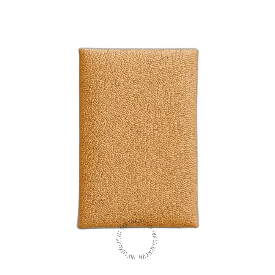 Ví Ngắn Hermes Calvi card holder Paille H044166CK1A MHM149