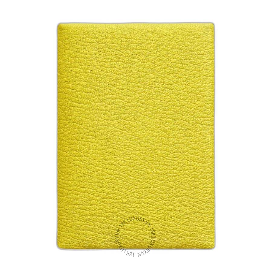 Ví Ngắn Hermes Calvi Duo Compact card holder Jaune Citron H082977CK9N MHM177
