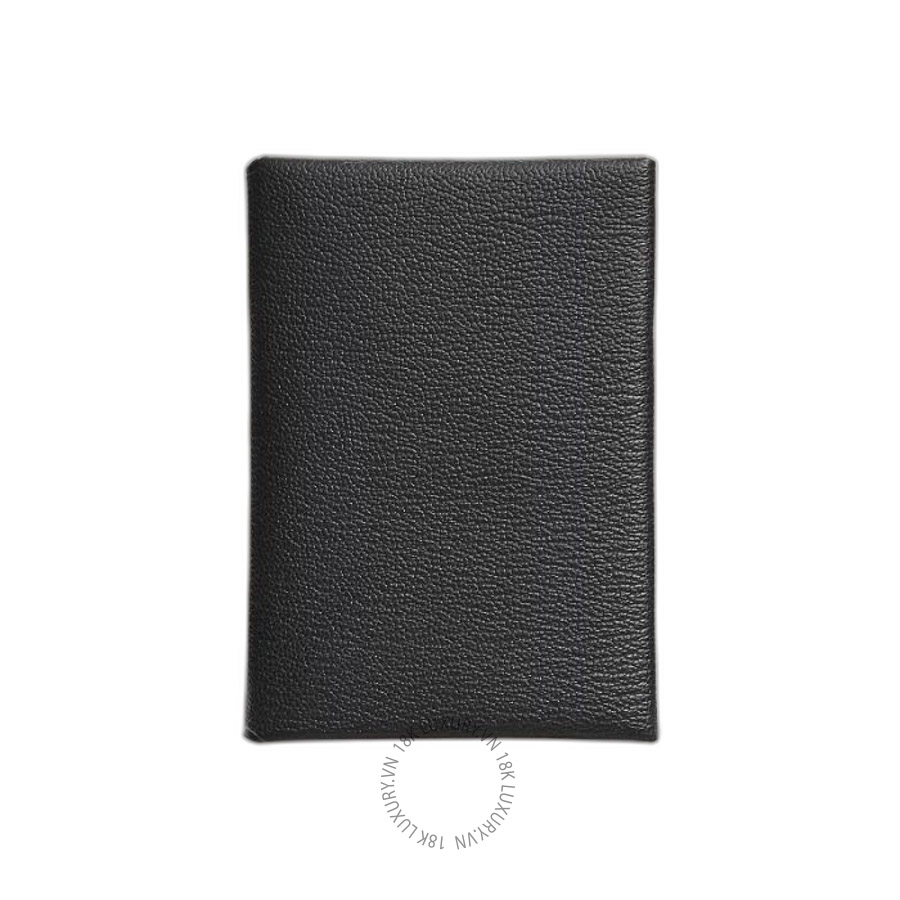 Ví Ngắn Hermes Calvi Duo Compact card holder Noir H082977CK89 MHM178