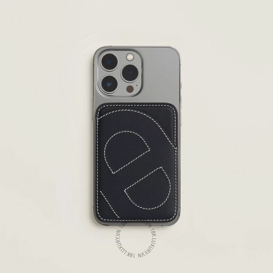 Ví Ngắn Hermes "Chaine d'Ancre" MagSafe card holder Caban H0003611vCA MHM190