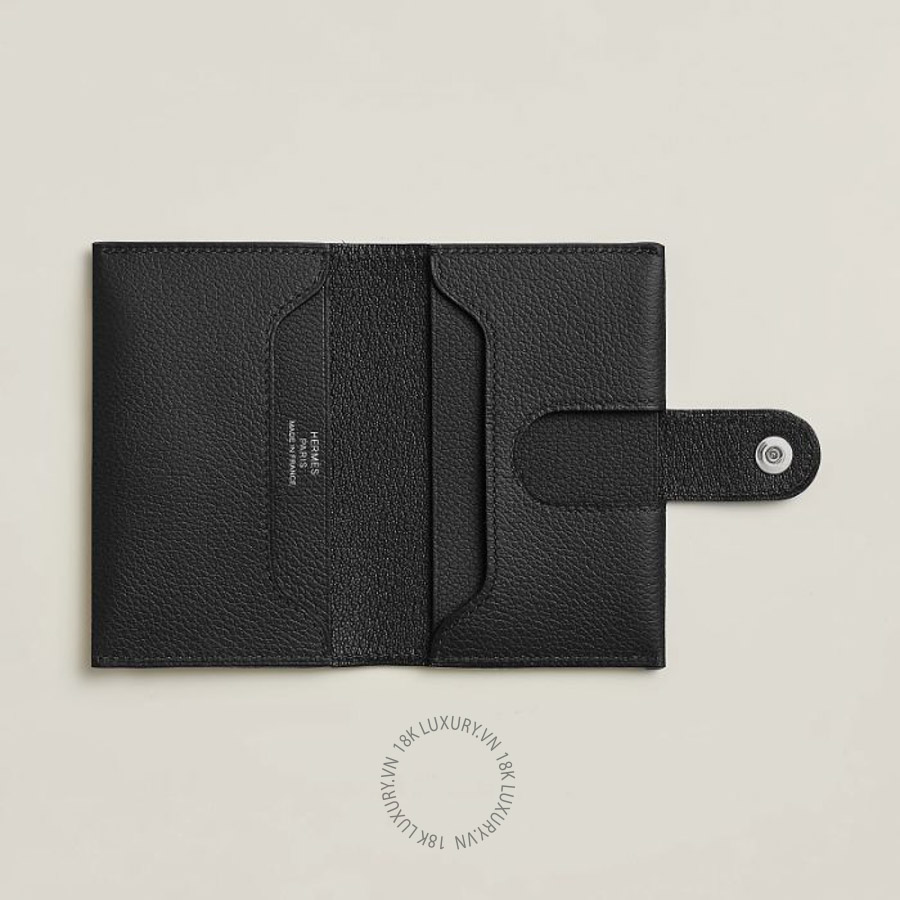 Ví Ngắn Hermes R.M.S card holder Noir H088008CK89 MHM197