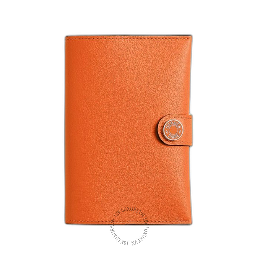 Ví Ngắn Hermes R.M.S passport holder Feu / Feu H084149CKBY MHM194