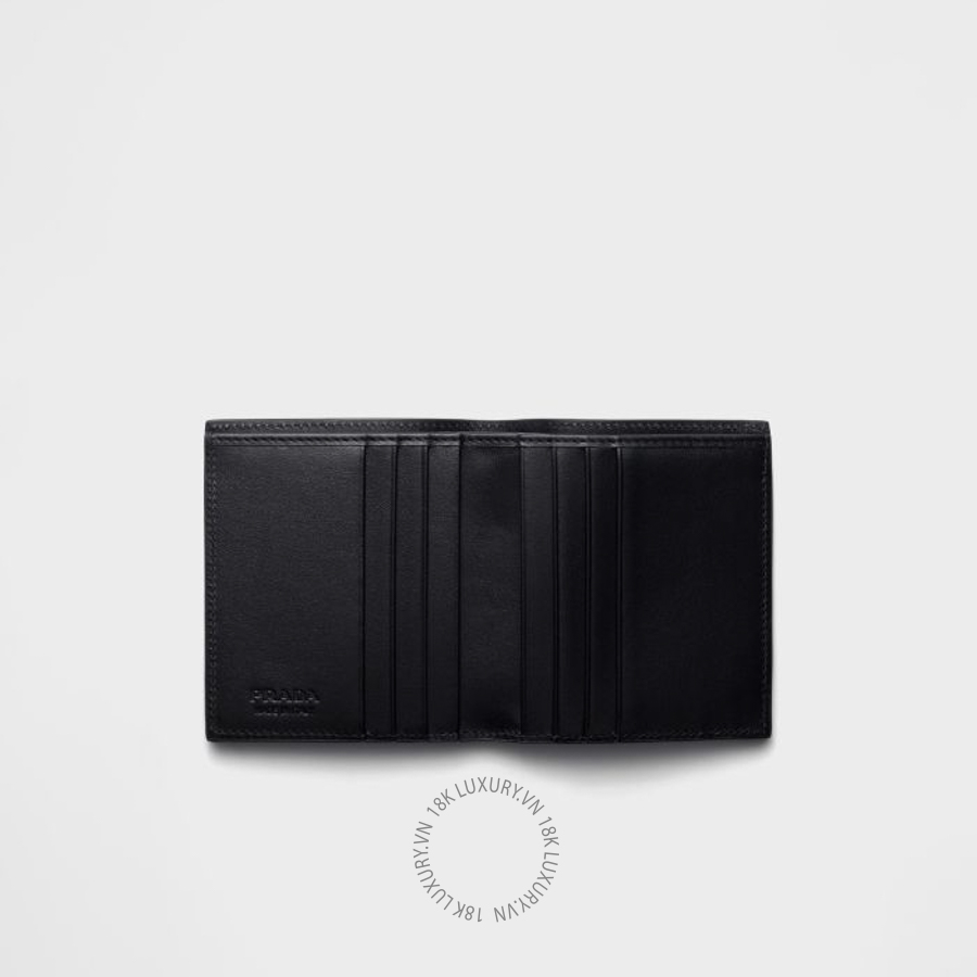 Ví ngắn Prada Leather 2MO004_2E54_F0002 NVPR081