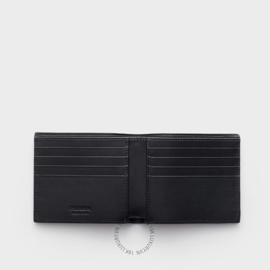 Ví ngắn Prada Leather 2MO513_2E9Z_F0002 NVPR001