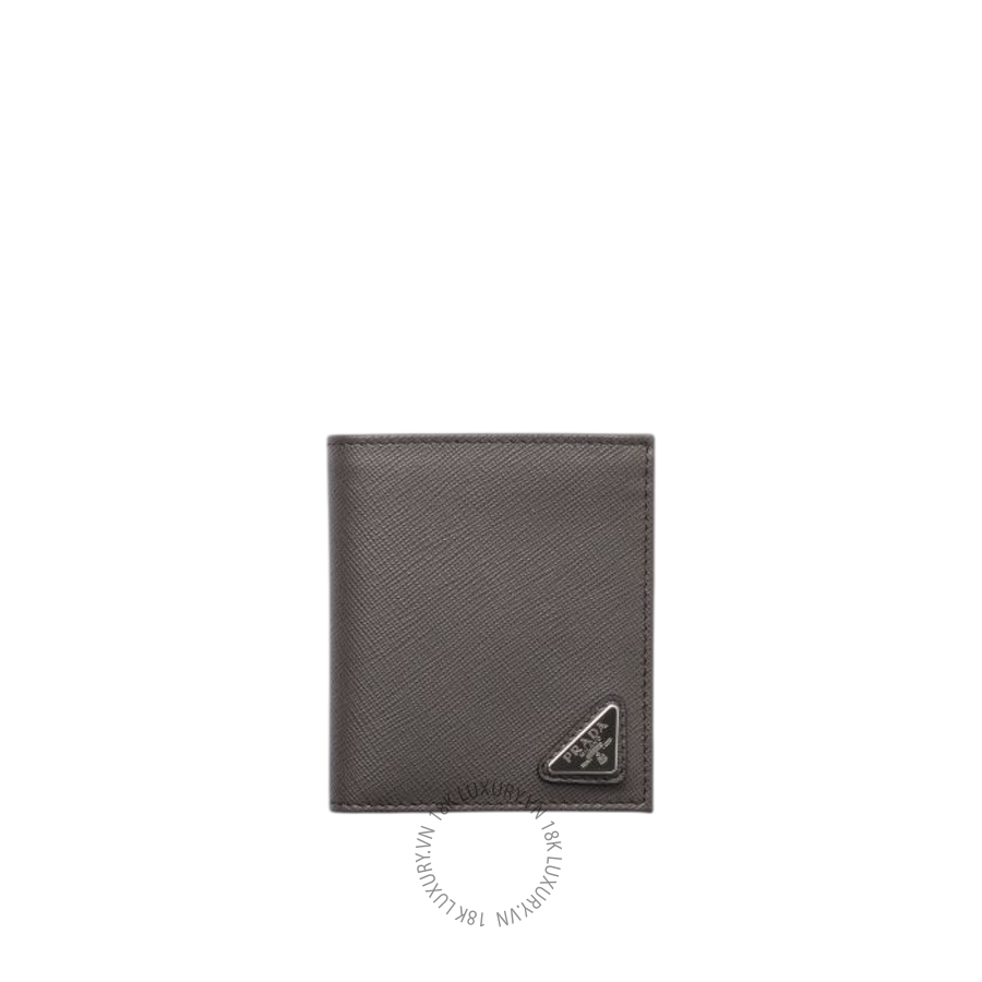 Ví ngắn Prada Saffiano leather 2MO004_QHH_F0170 NVPR035