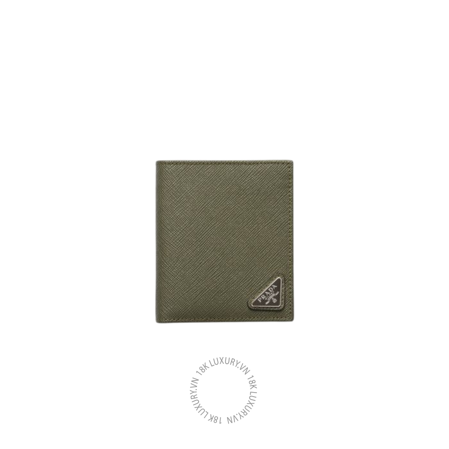 Ví ngắn Prada Saffiano leather 2MO004_QHH_F0466 NVPR074