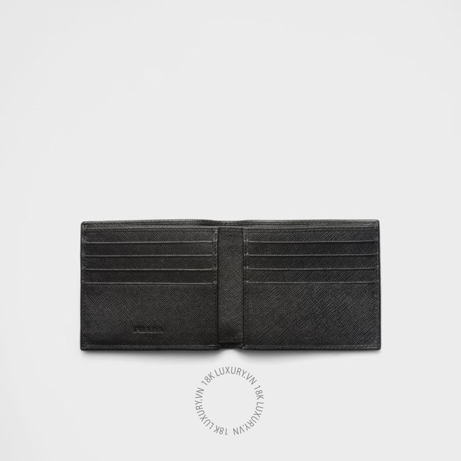 Ví ngắn Prada Saffiano Leather 2MO513_QHH_F0002 NVPR063
