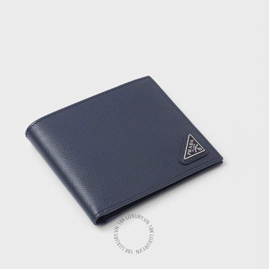 Ví ngắn Prada Saffiano Leather 2MO513_QHH_F0216 NVPR066
