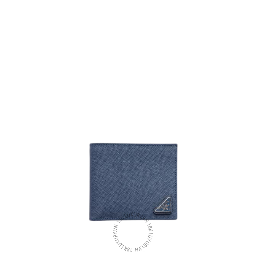Ví ngắn Prada Saffiano Leather 2MO513_QHH_F0D57 NVPR023