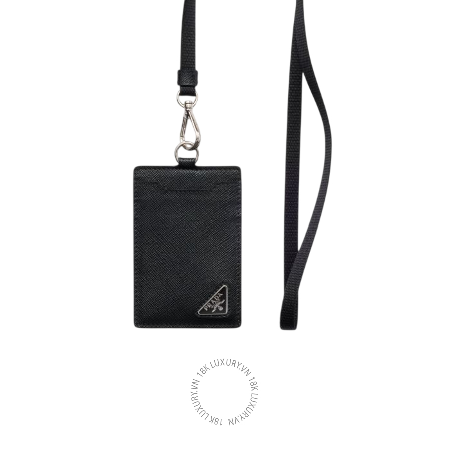 Ví ngắn Prada Saffiano leather badge holder 2MC016_QHH_F0002 NVPR056