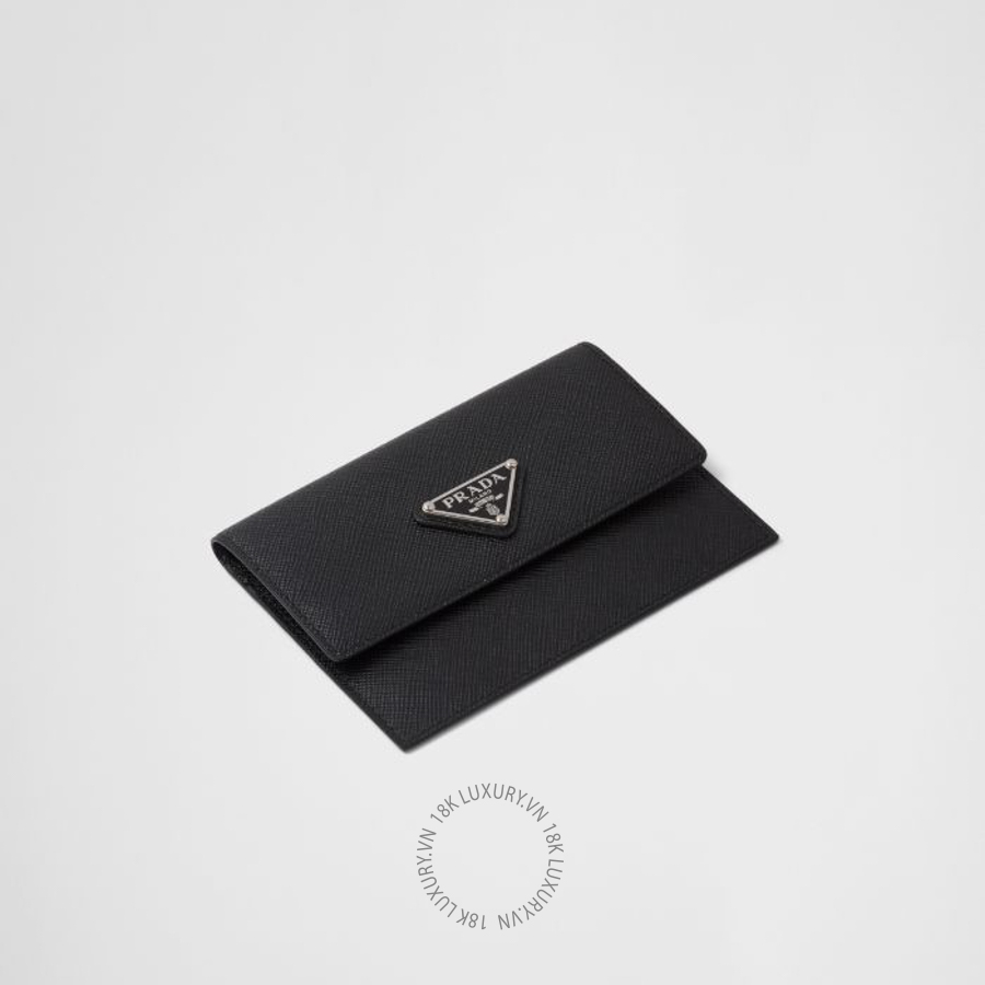 Ví ngắn Prada Saffiano leather document holder 2MF027_QHH_F0002 NVPR071