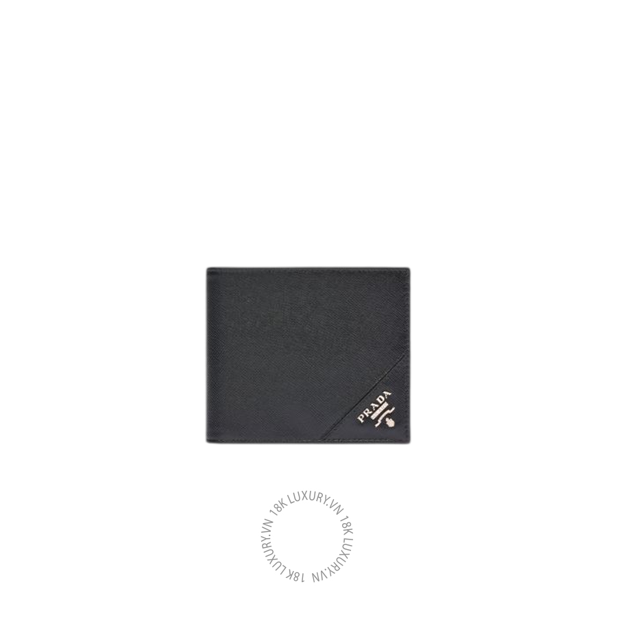 Ví ngắn Prada Saffiano Leather with coin purse 2MO738_QME_F0002 NVPR100