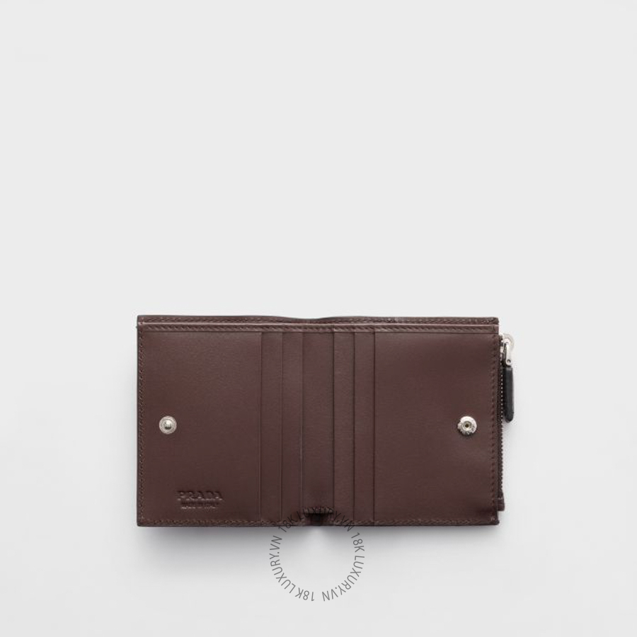 Ví ngắn Prada Small leather 2ML049_2E9Z_F01D5 NVPR003