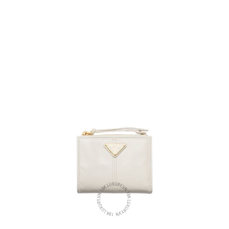 Ví Ngắn Prada Small leather wallet 1ML050_2CYR_F0009 PRV039