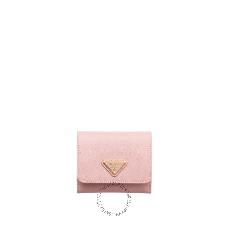 Ví Ngắn Prada Small Saffiano leather wallet 1MH043_QHH_F0924 PRV113