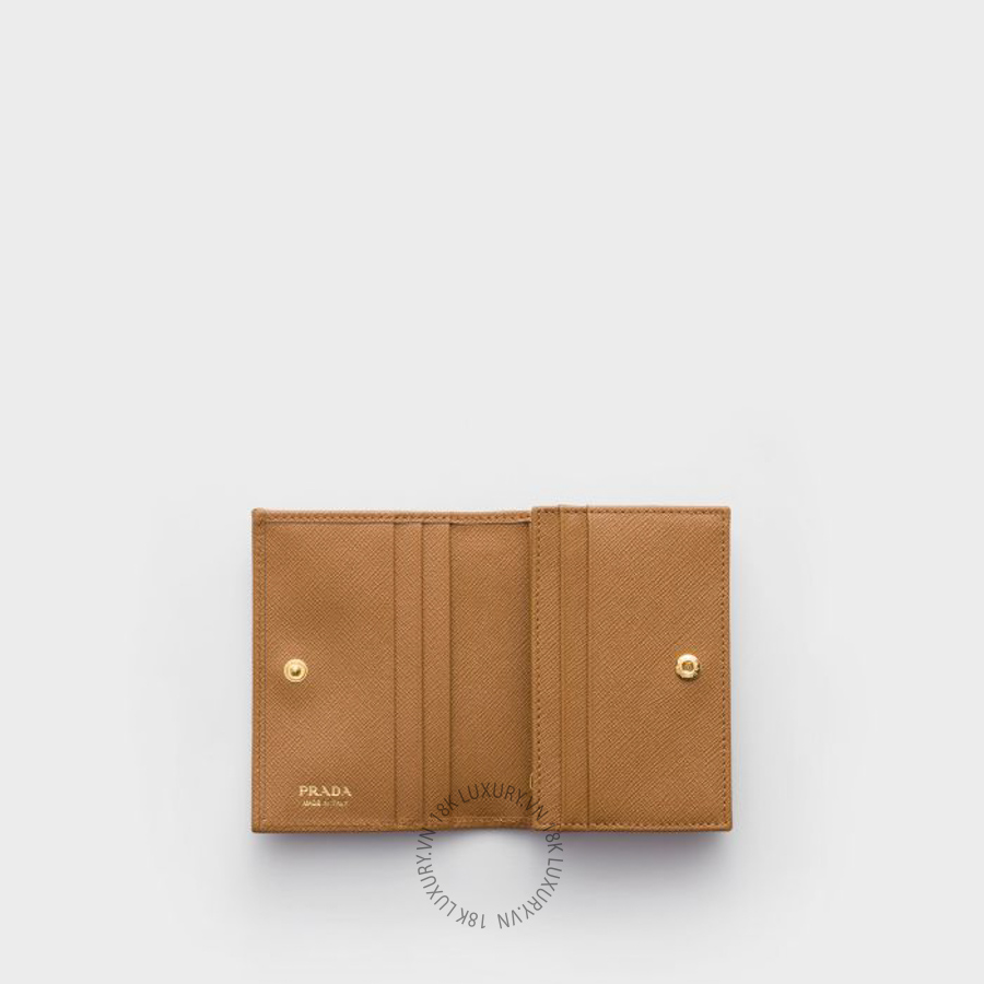 Ví Ngắn Prada Small Saffiano Leather Wallet 1MV021_QHH_F03BH PRV091