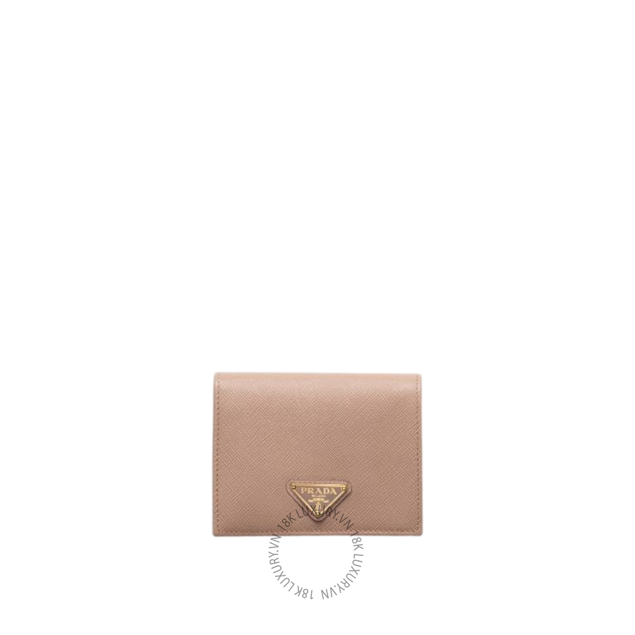 Ví Ngắn Prada Small Saffiano Leather Wallet 1MV204_QHH_F0236 PRV115