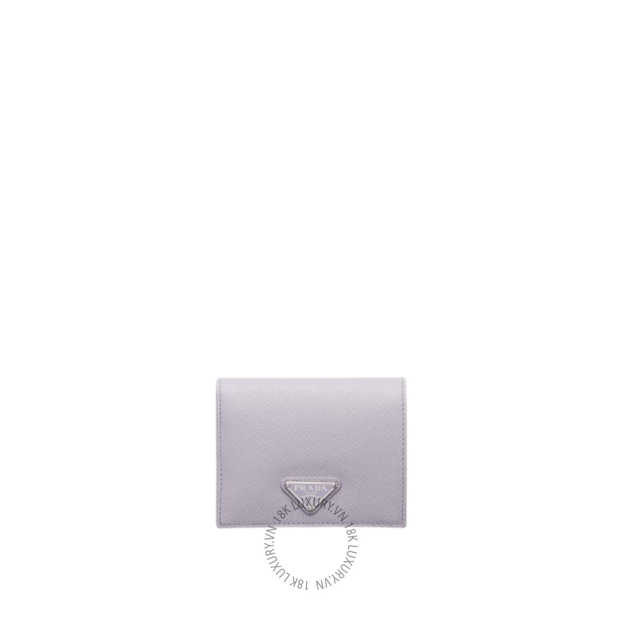Ví Ngắn Prada Small Saffiano Leather Wallet 1MV204_QHH_F0ETB PRV161