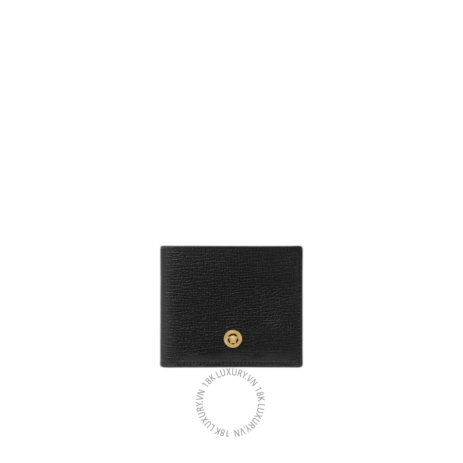 Ví ngắn Versace Medusa Biggie Leather Wallet DPU6737-1A10544_DTU_UNICA_1B00V VSC509
