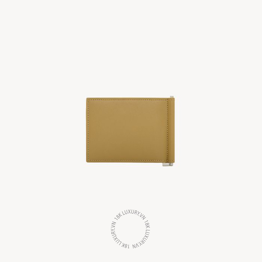 Ví ngắn YSL Saint Laurent Paris Bill clip wallet in smooth leather 3780050U90E7963 VKI062