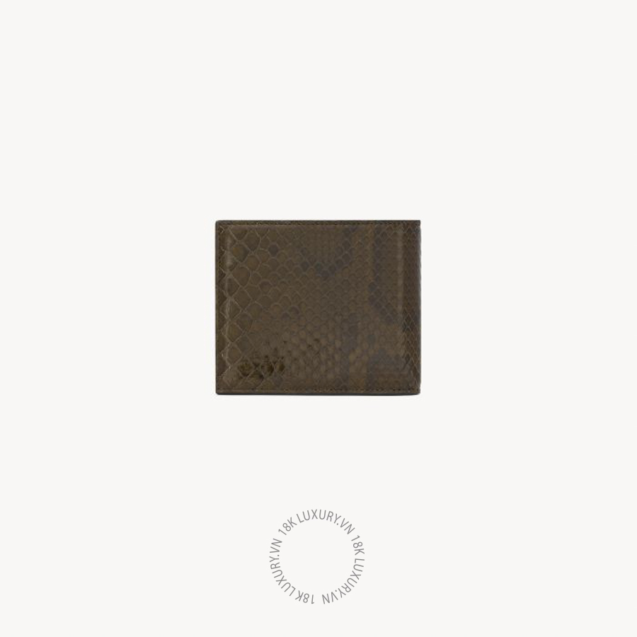 Ví ngắn YSL SAINT LAURENT PARIS East/West wallet in python 396307EABQG2984 VKI140