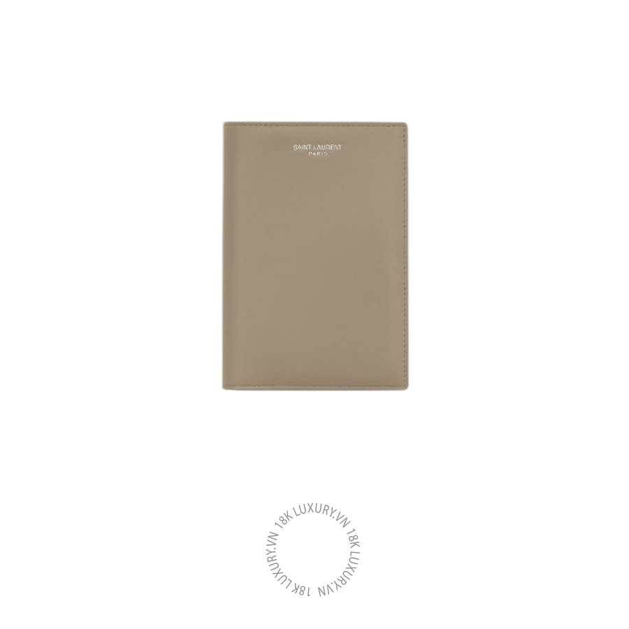 Ví ngắn YSL SAINT LAURENT PARIS passport case in smooth leather 4417110U90E1799 VKI064