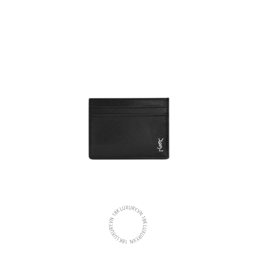 Ví ngắn YSL TINY CASSANDRE card case in matte leather 84795102G0E1000 VKI007