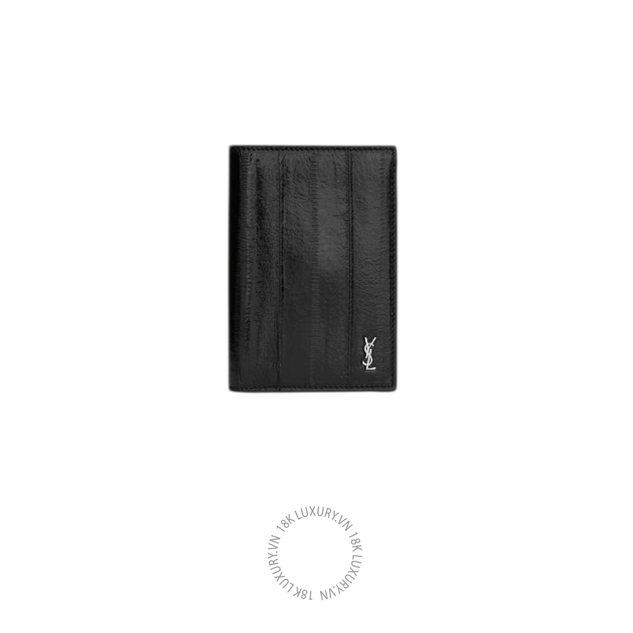 Ví ngắn YSL TINY CASSANDRE credit card wallet in hagfish 847958EABDE1000 VKI097