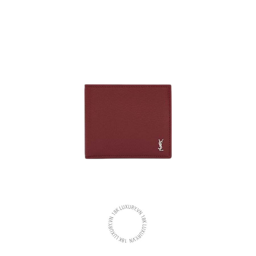 Ví ngắn YSL TINY CASSANDRE EAST/WEST WALLET IN GRAINED LEATHER 847954AAELP6683 VKI107