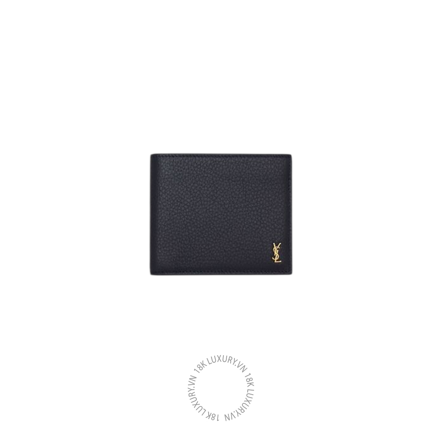 Ví ngắn YSL TINY CASSANDRE East/West wallet with coin purse in grained leather 848141AAET94784 VKI125