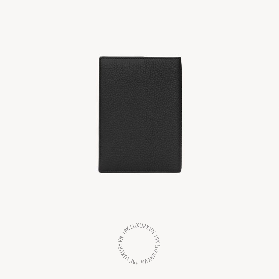 Ví ngắn YSL TINY CASSANDRE passport case in grained leather 863679AAET91000 VKI098