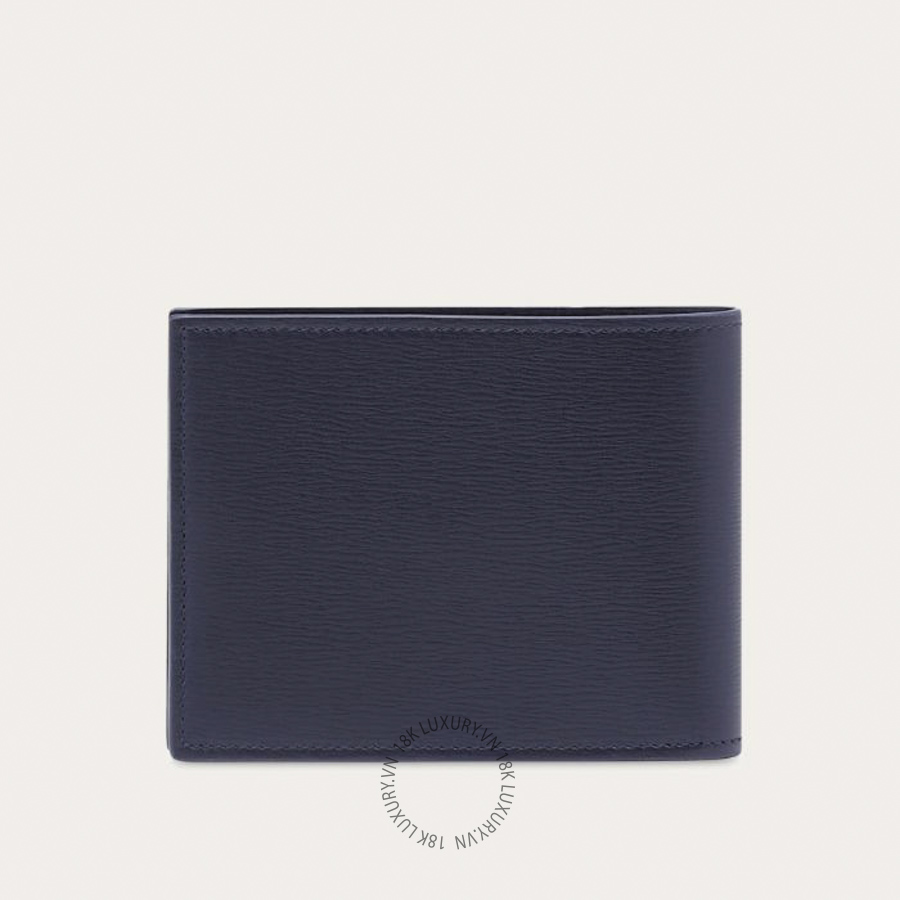 Ví Salvatore Ferragamo CLassic Wallet Midnight Blue 661325775359 ENME022