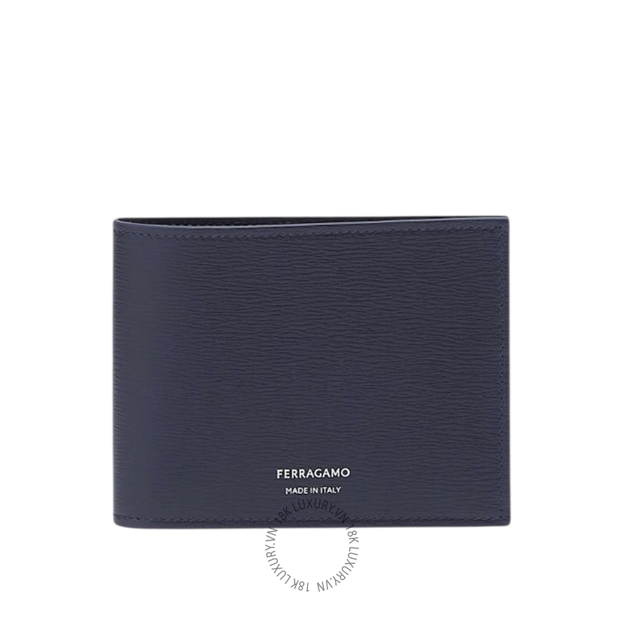 Ví Salvatore Ferragamo CLassic Wallet Midnight Blue 661325775359 ENME022